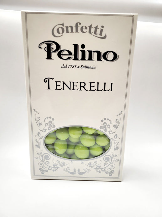 K - Confetti Tenerelli White Chocolate Pistaccio Flavour with Pistacchio Nut - 500 g