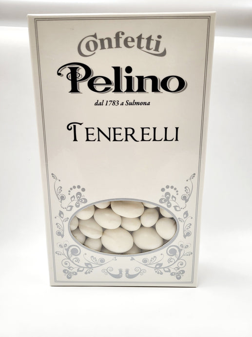 L - Confetti Tenerelli White Chocolate Pistacchio Flavour Almond - 500 g