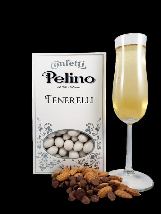R - Confetti Tenerelli White Chocolate Almond - Champagne Flavored - 500 g