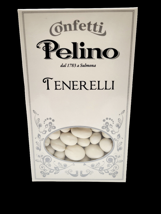 L - Confetti Tenerelli White Chocolate Pistacchio Flavour Almond - 500 g