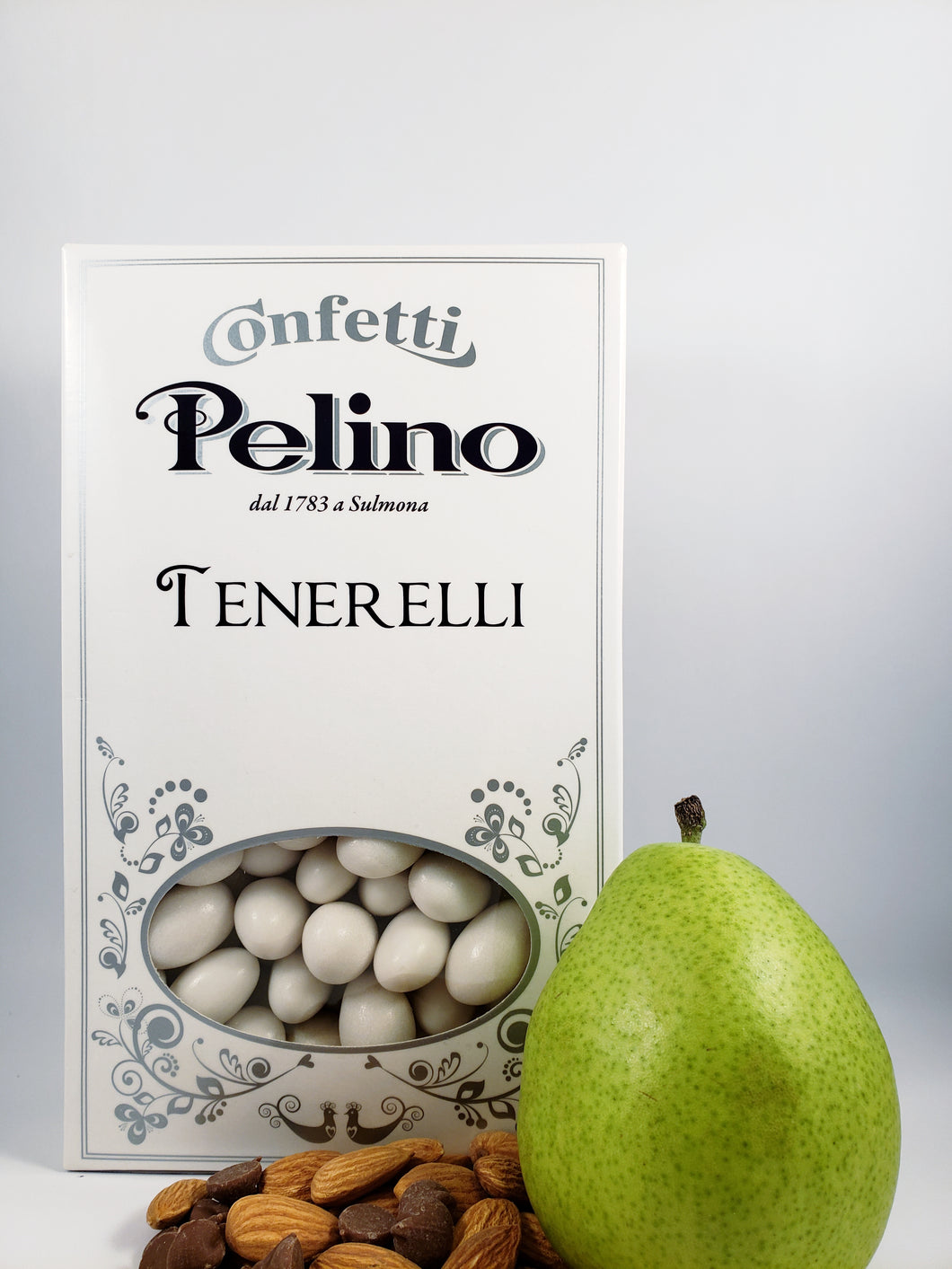 Confetti Tenerelli White Chocolate Almond - Pear Flavored - 500 g