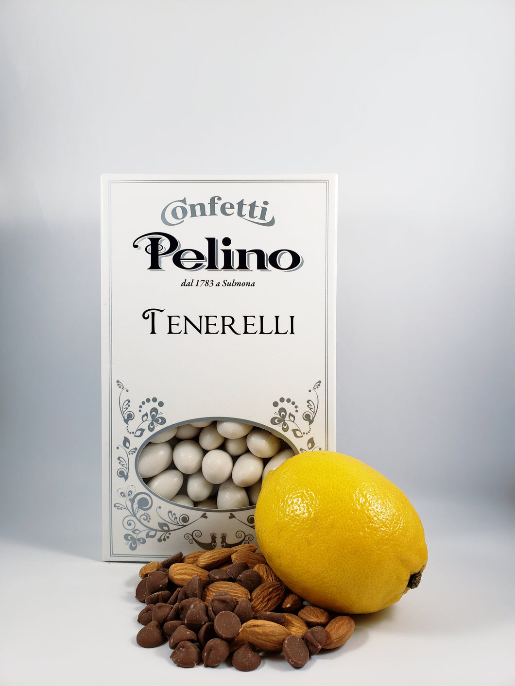 Confetti Tenerelli White Chocolate Almond - Lemon Flavored - 500 g