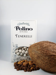 Confetti Tenerelli White Chocolate Almond - Coconut Flavored - 500 g