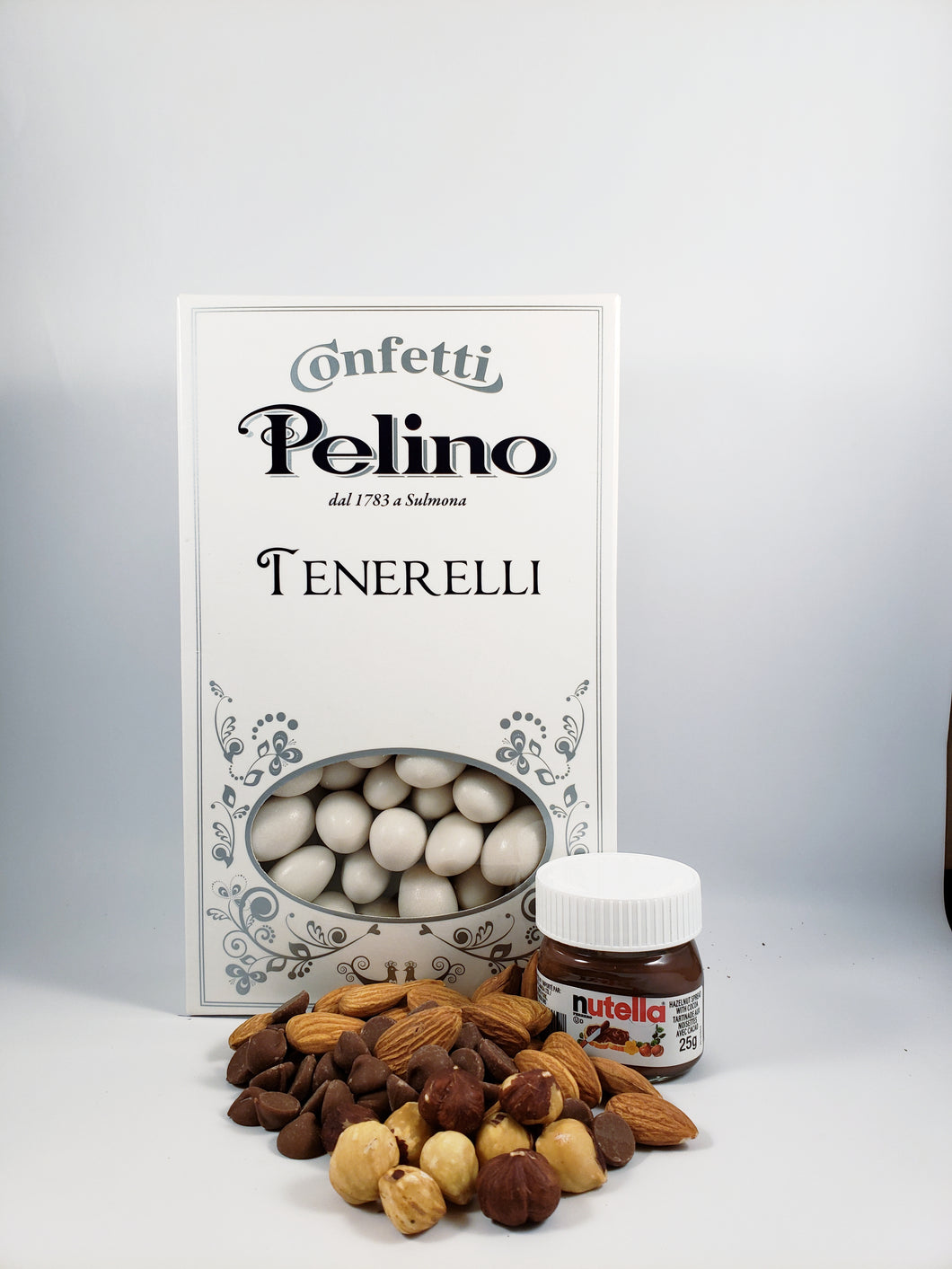 Confetti Tenerelli Milk Chocolate Almond - Hazelnut (Gianduja) Flavored - 500 g