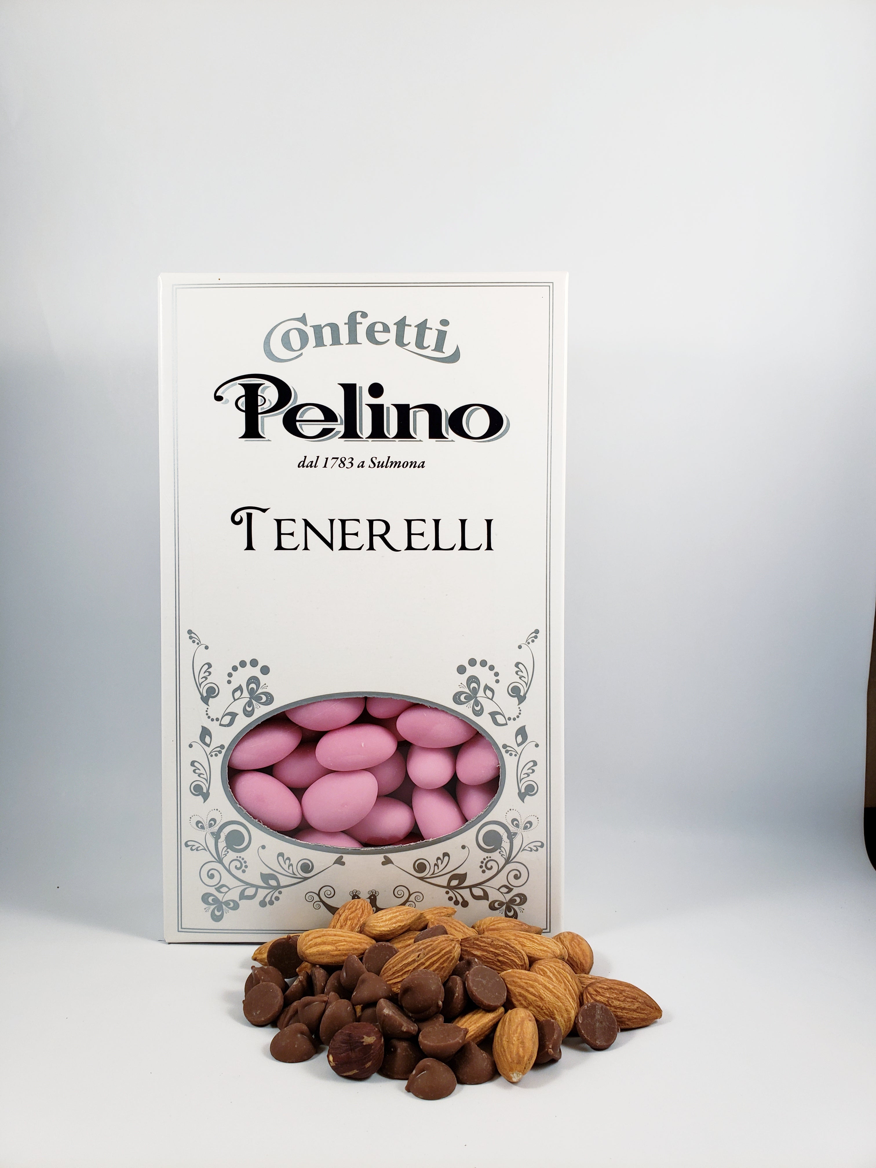 Confetti Tenerelli Milk Chocolate Almond - Pink - 500 g – Pelino Confetti