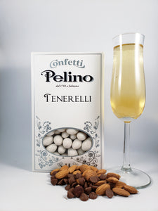 Confetti Tenerelli White Chocolate Almond - Champagne Flavored - 500 g