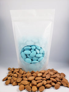 Sugared Almond Confetti Candy - Blue 1 lbs
