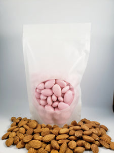 Sugared Almond Confetti Candy - Pink 1 lbs