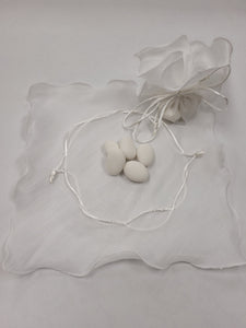 Confetti Pouch - White