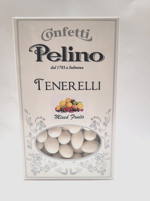 Copy of Confetti Tenerelli White Chocolate Almond - Mixed Fruit Flavored - 500 g