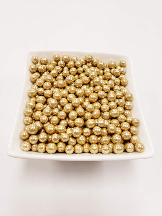 Gold Dragees 7mm - 1 lbs